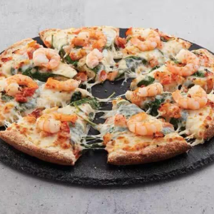 Garlic Prawn Pizza