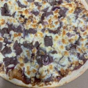 Beef & Cheese Pizza